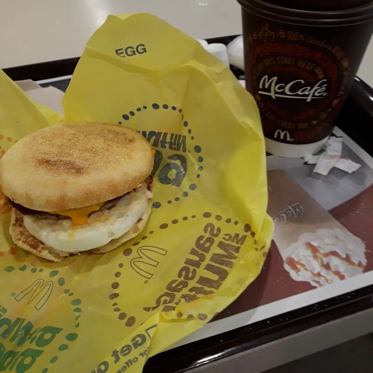 Sausage Mcmuffin