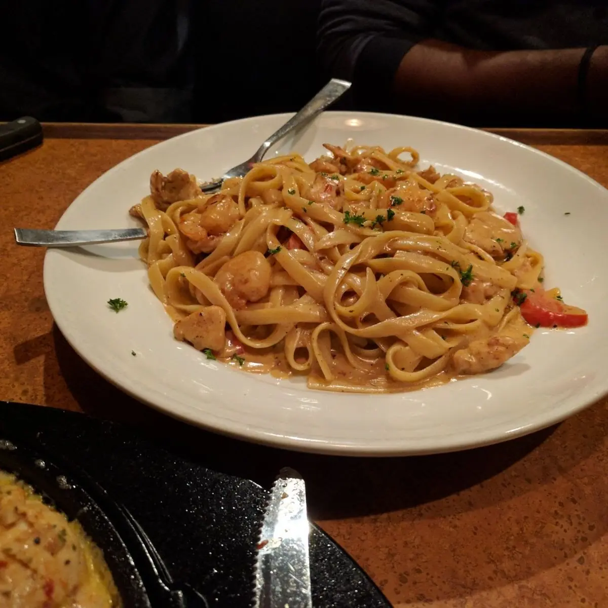 Cajun Chicken and Shrimp Pasta