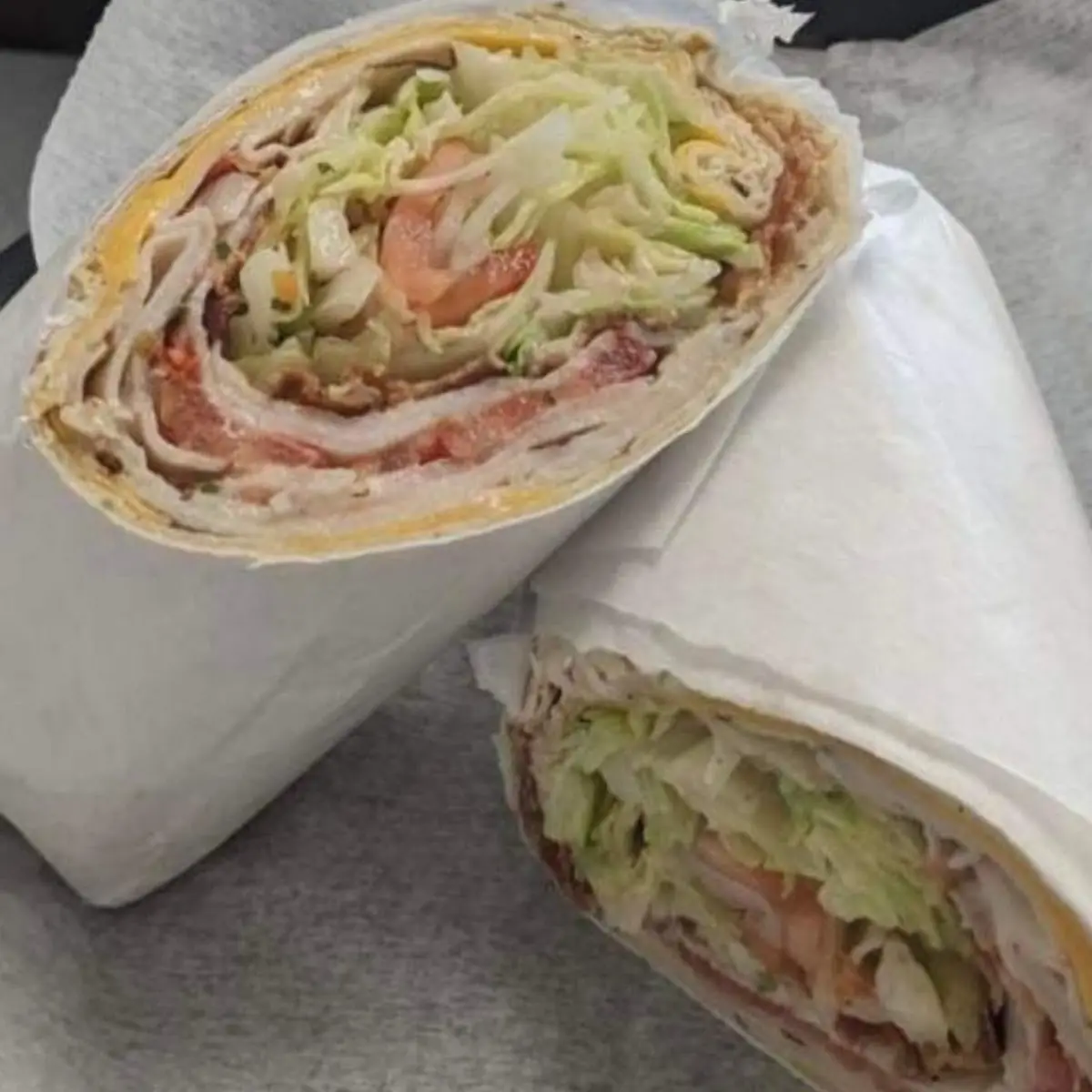 Turkey Bacon & Cheddar Wrap