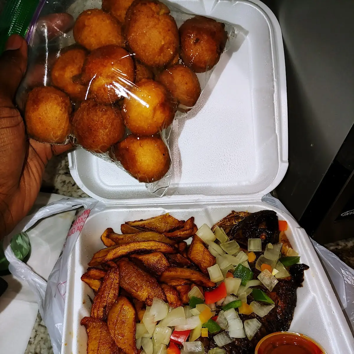 Tilapia Fish and Plantains