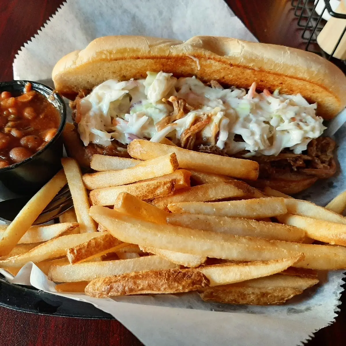 Pulled Pork Sandwich Special