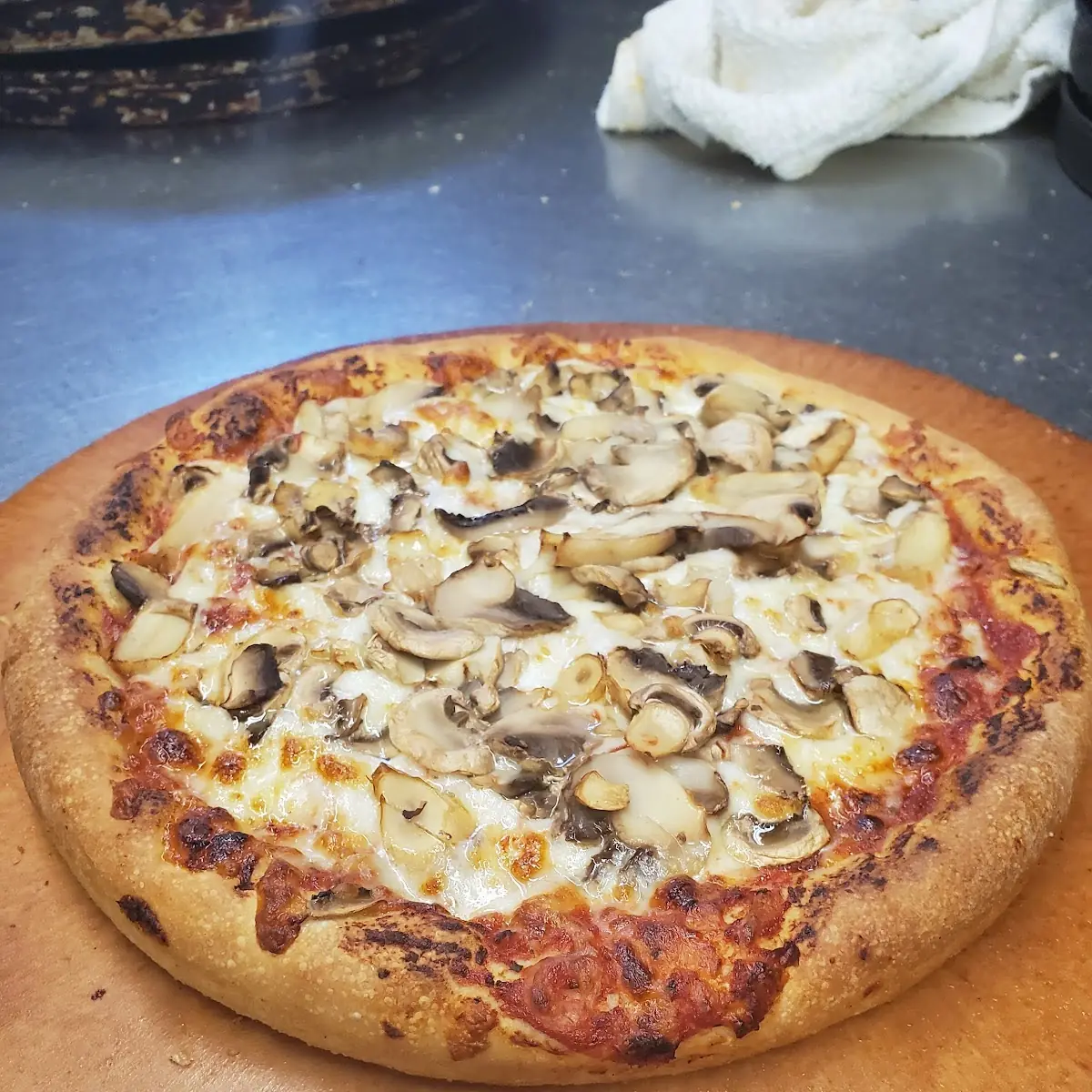 Mushroom Pizza