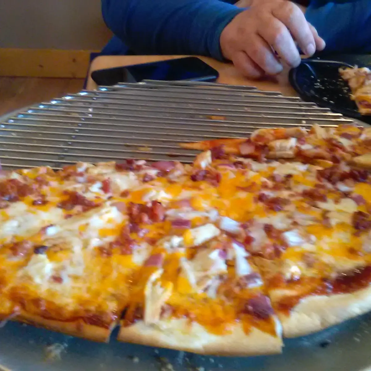 Chicken Bacon Ranch Pizza