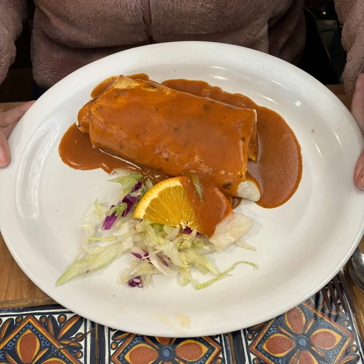Wet Chicken Burrito