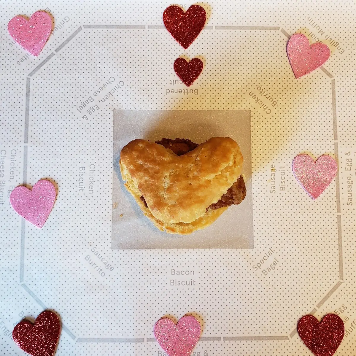 Heart Shaped Biscuit