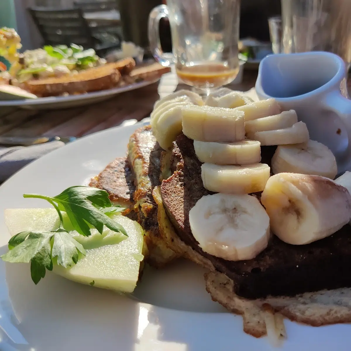 Banana French Toast Breakfast