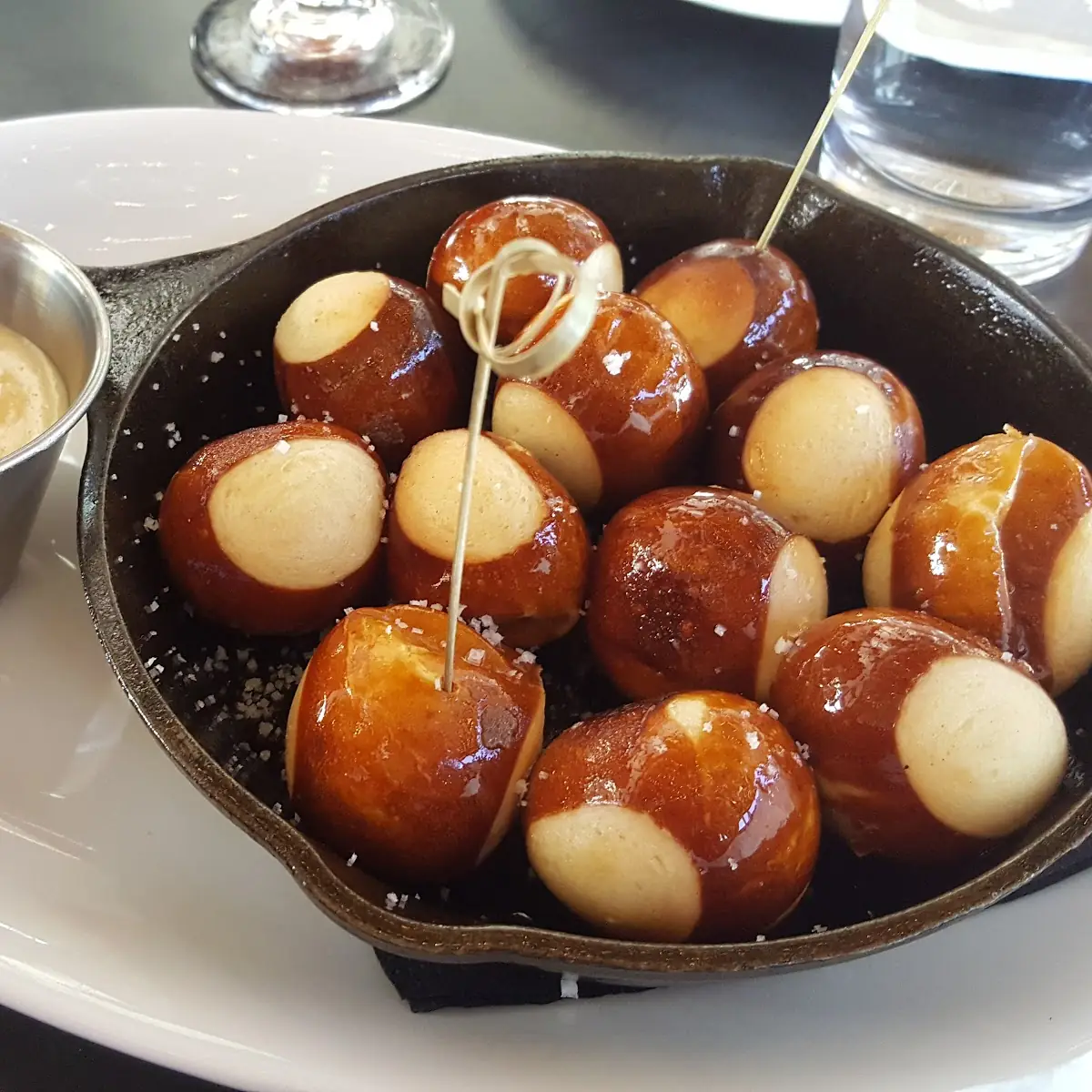 Pretzel Bites with Beer Cheese