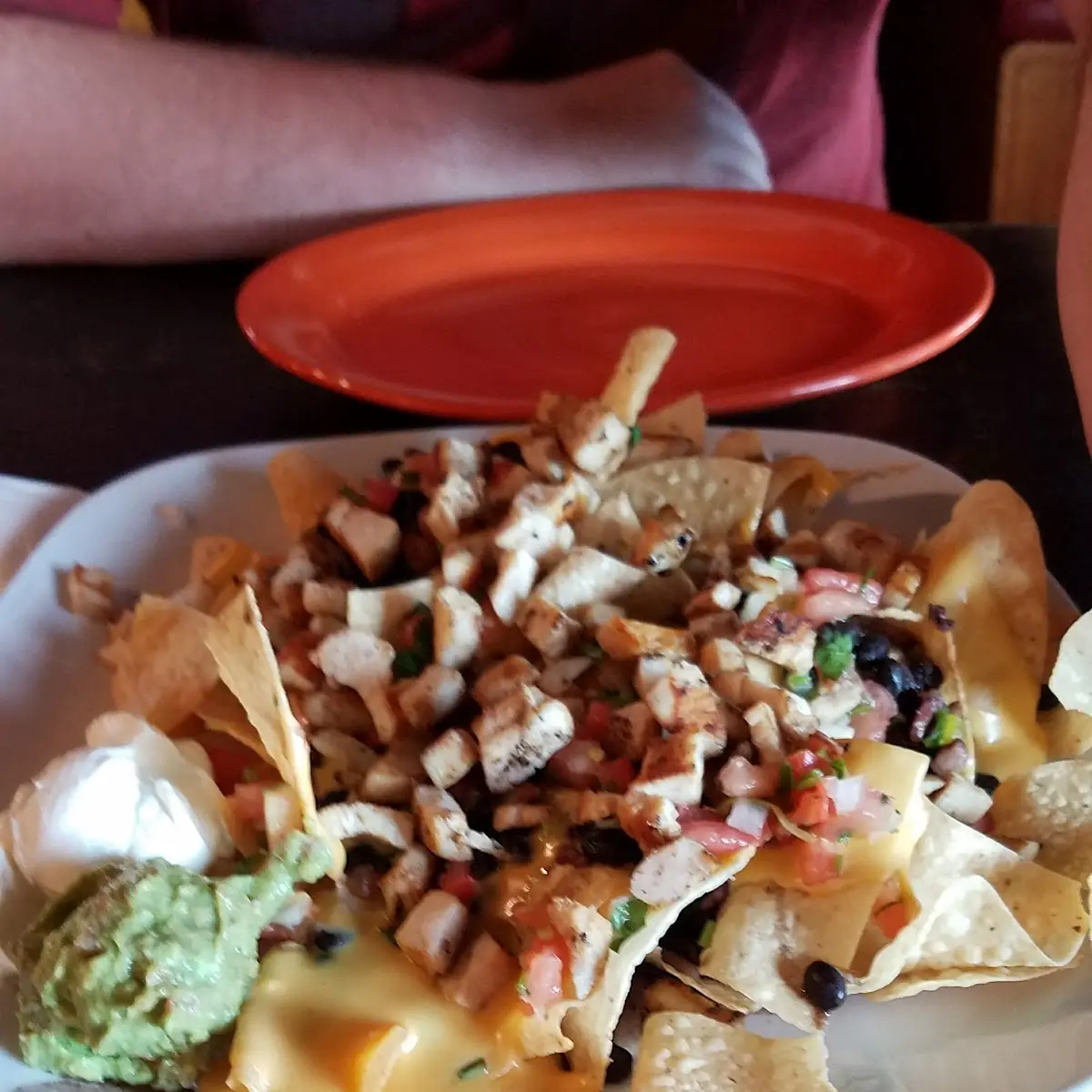 Loaded Chicken Nachos