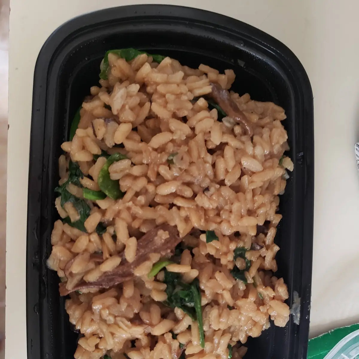 Mushroom & Spinach Risotto