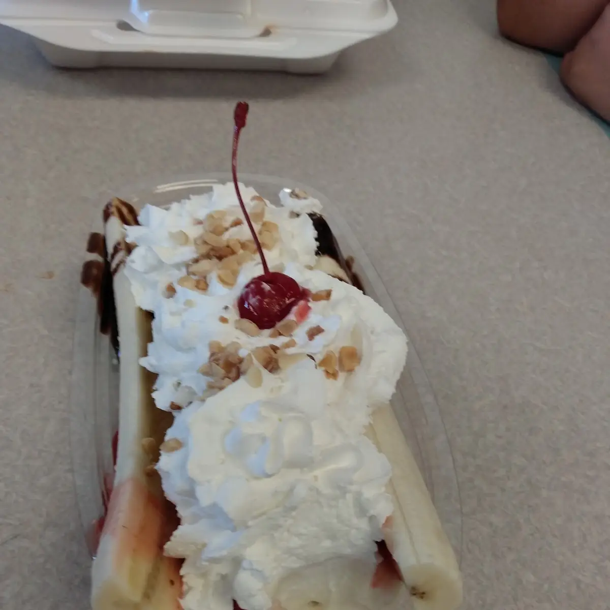 sft Serve Banana Split
