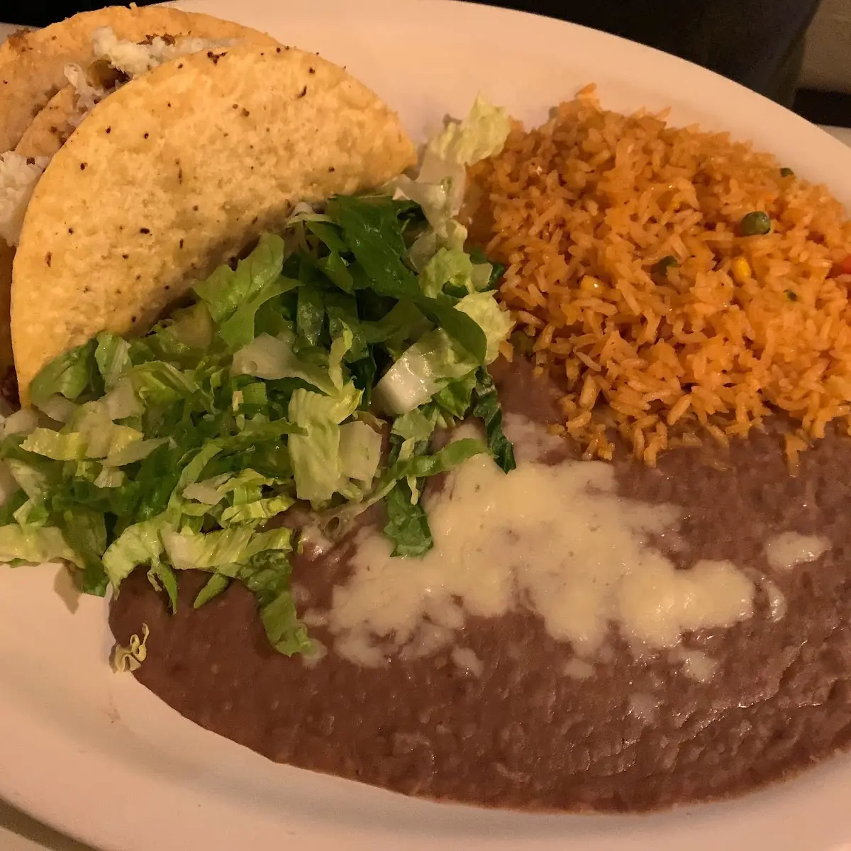Shredded Beef Taco Plate