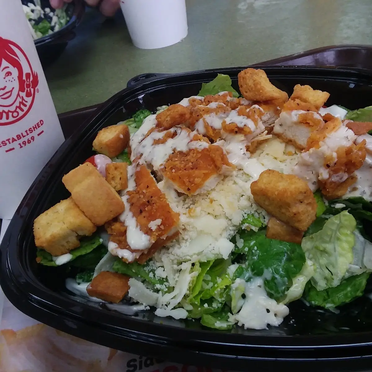 Spicy Caesar Salad