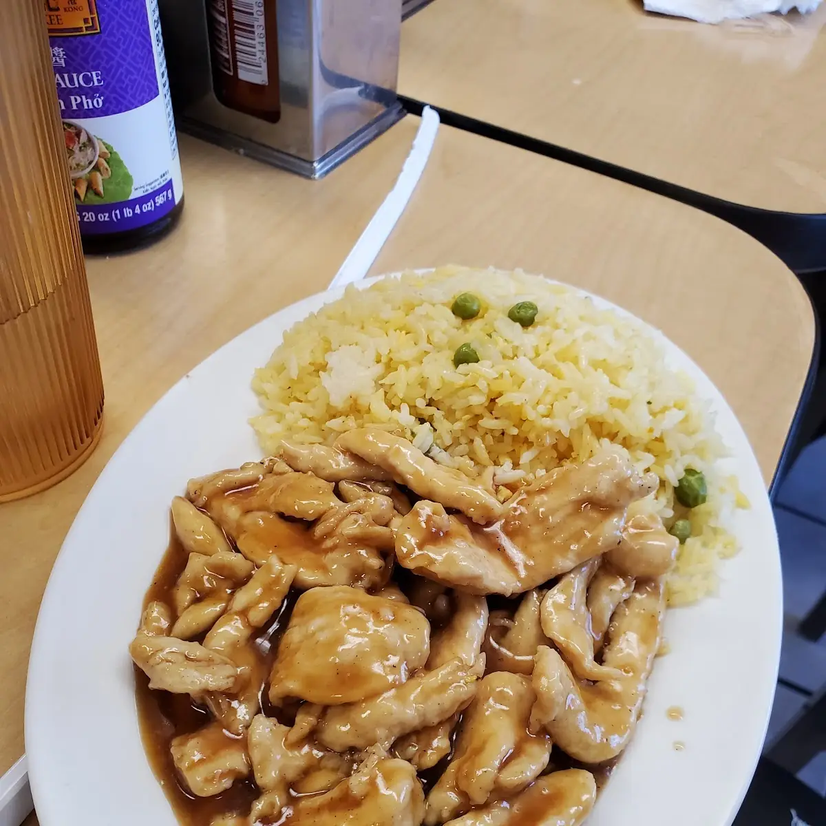 Chicken Stir Fry with Rice