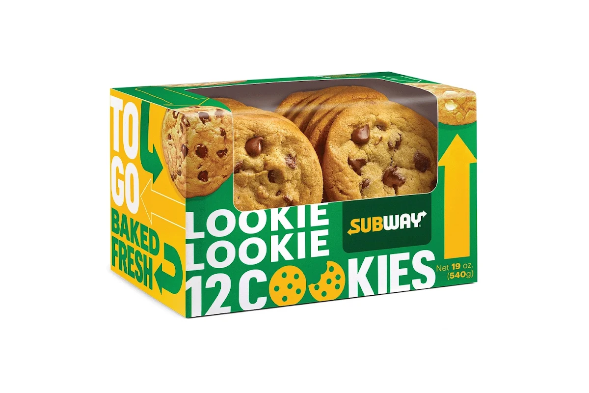 Subway Footlong Cookie