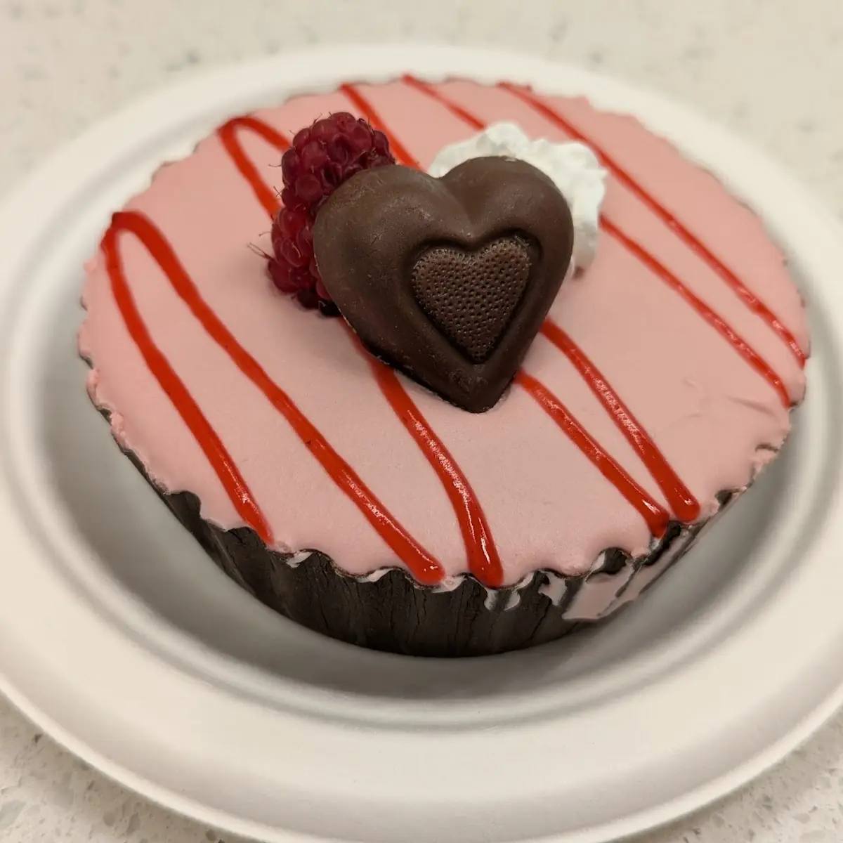 Ruby Chocolate Mousse Pie