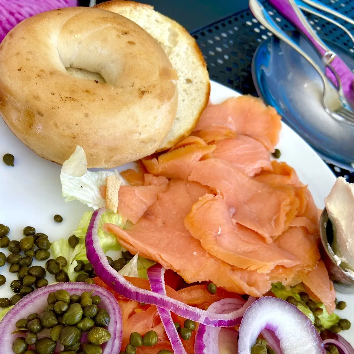 Cream Cheese & Bagel