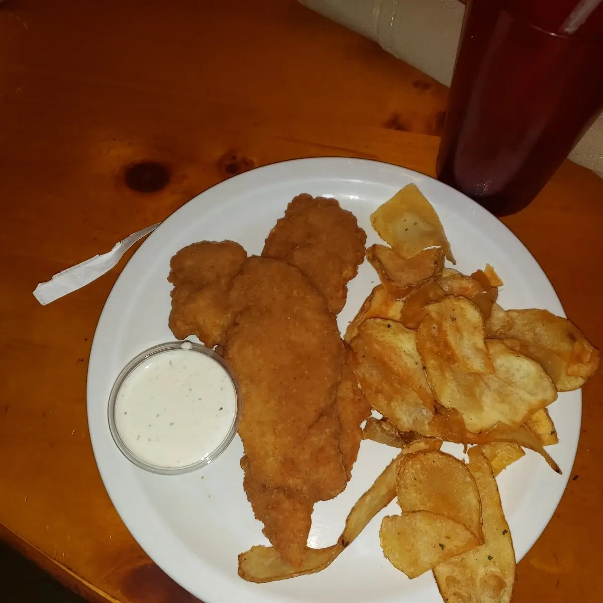 Kids Chicken Strips and Chips