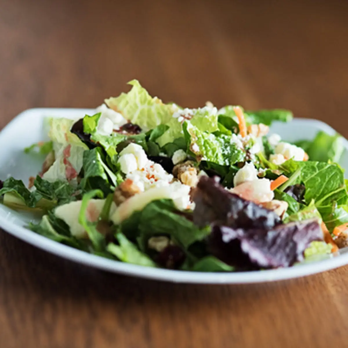 Accompanied by Side Salad