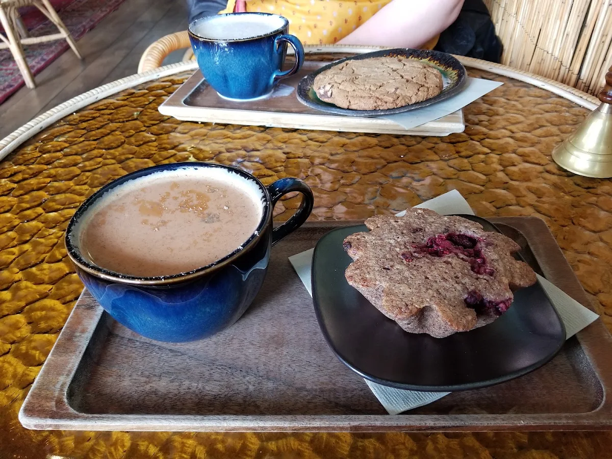 Vanilla Chai and Raspberry Brown Butter Tea Cake