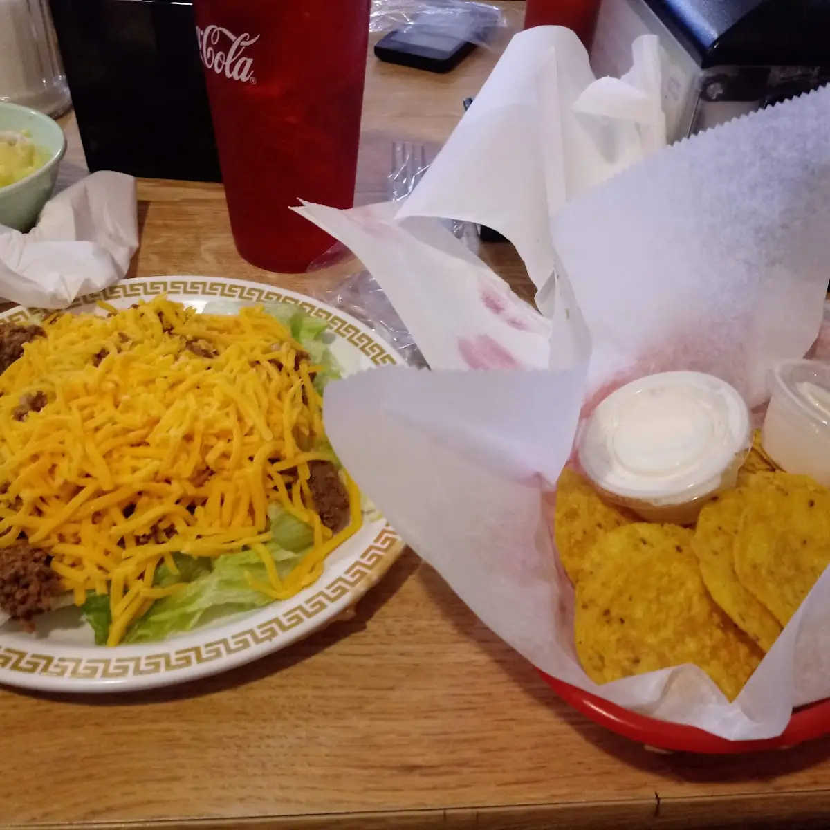 Taco Salad w O Tomato or Onion