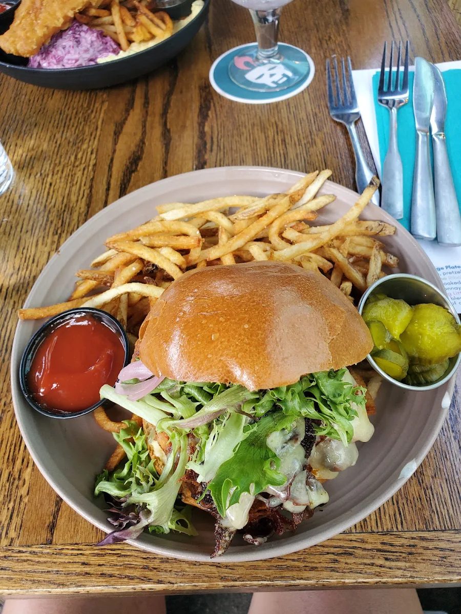 Fried Chicken Bacon Sandwich