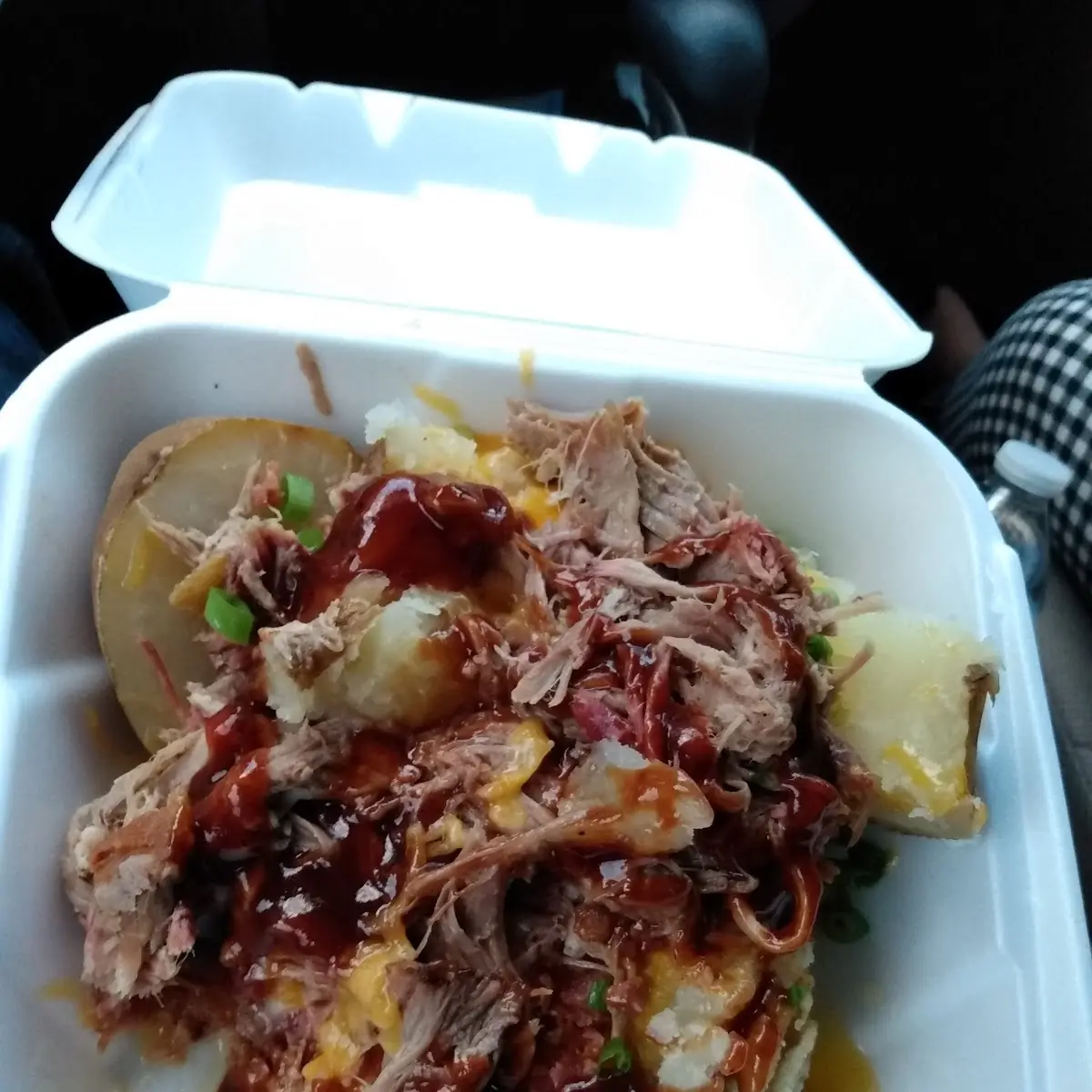 Loaded Baked Potato with Pork