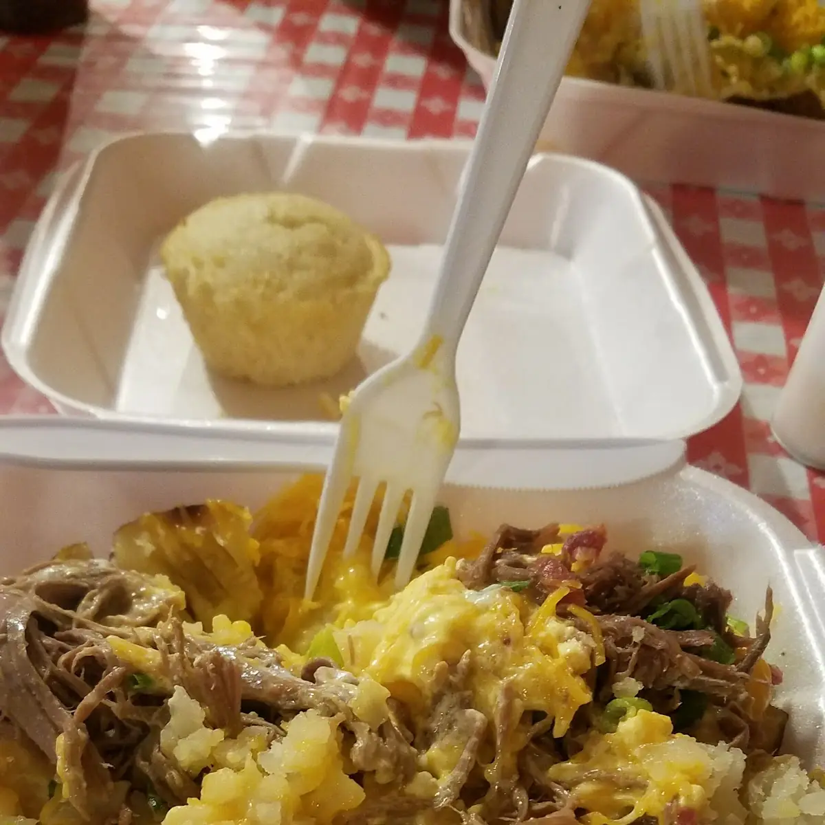 Pork Baked Potato