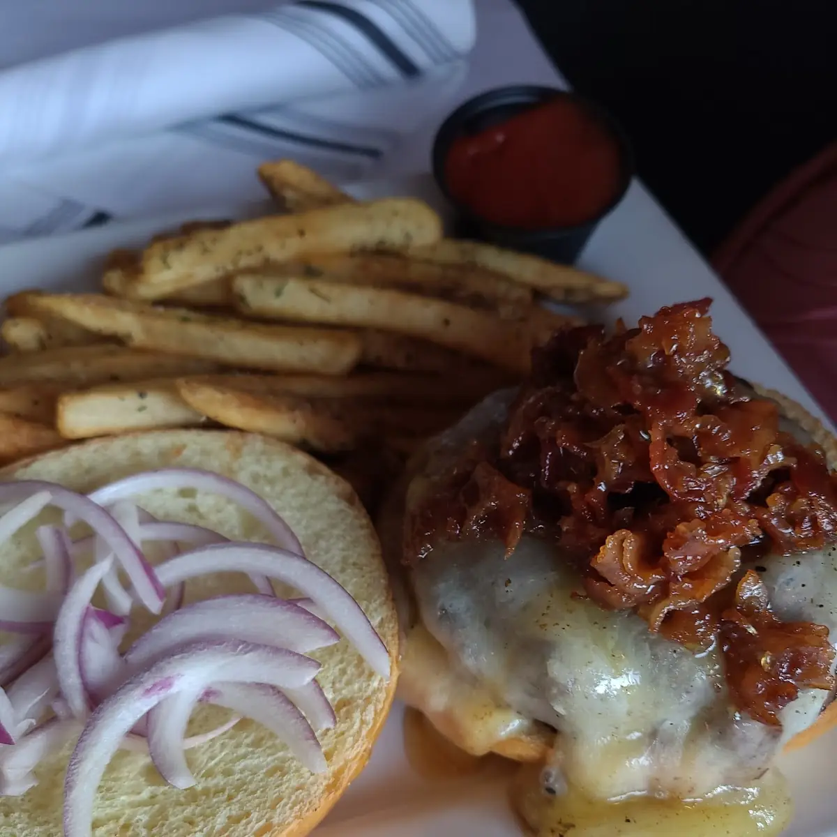 Maple Bacon Burger