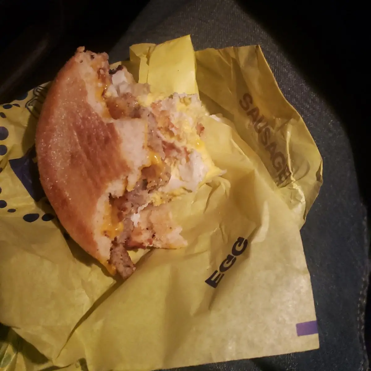 Sausage Egg and Cheese Mcmuffin