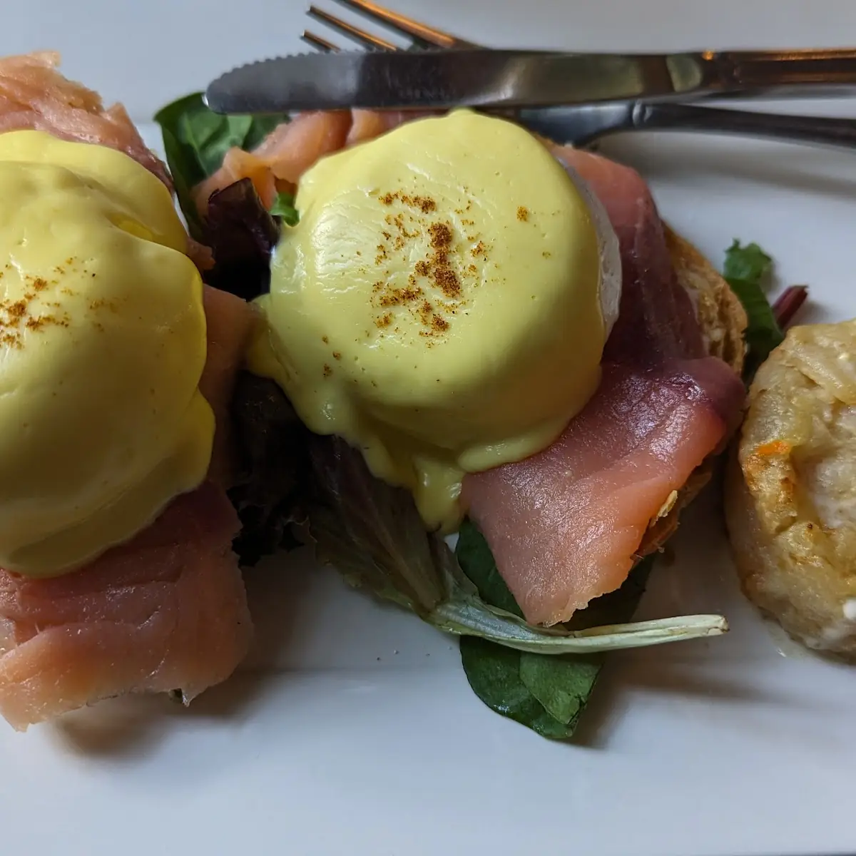 Eggs Benedict with Salmon