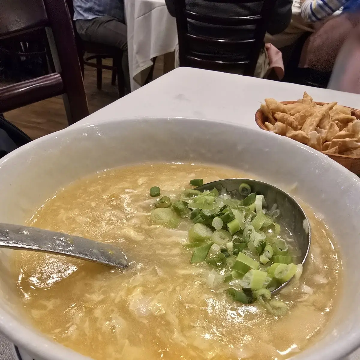 Fish Maw Corn Soup