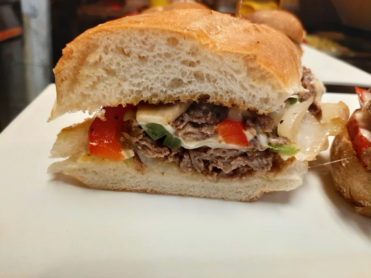 Philly Cheese Steak Sandwich