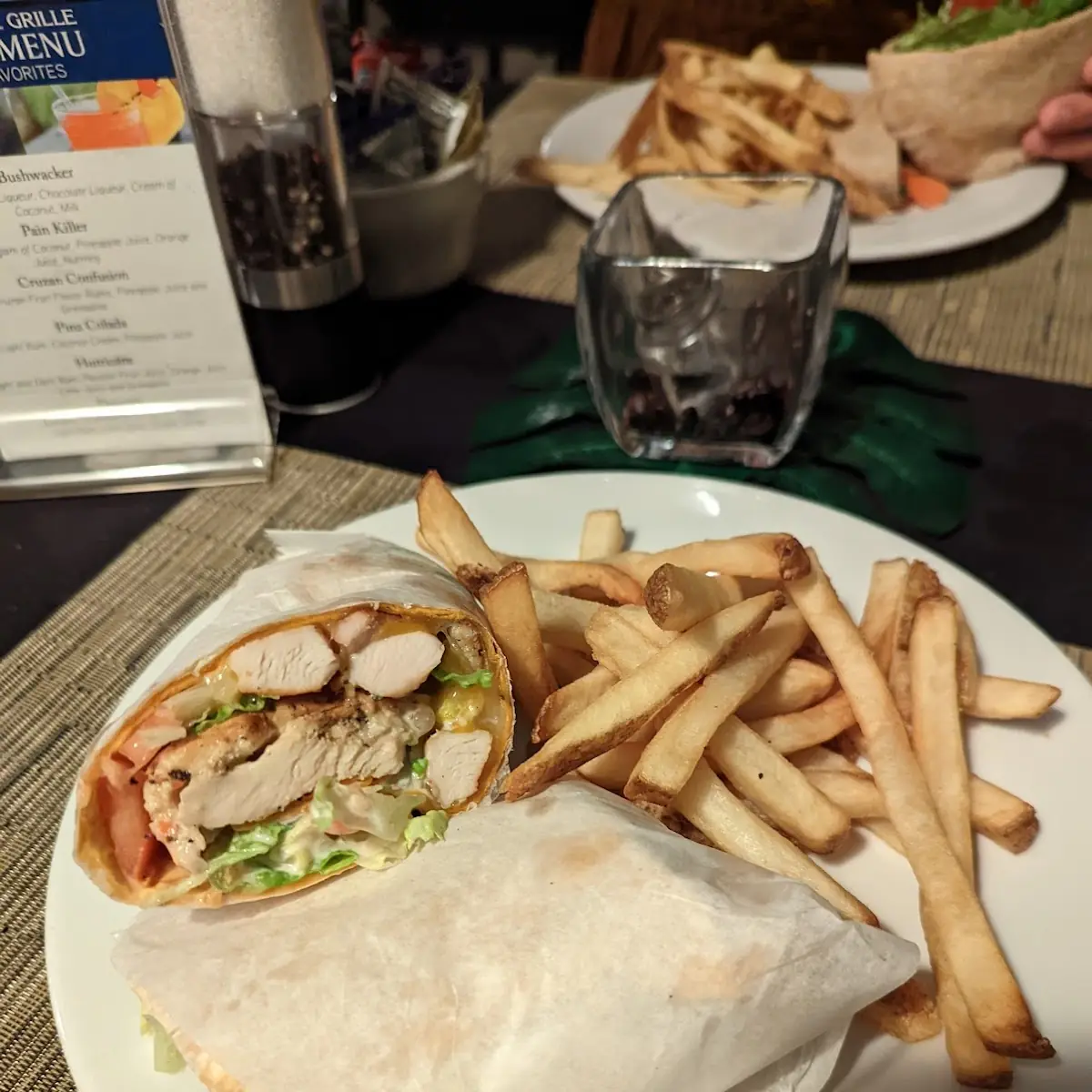 Grilled Chicken Wrap