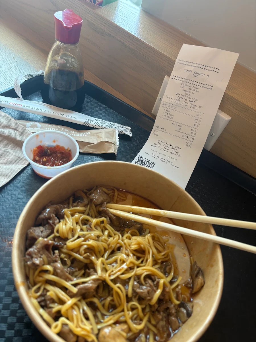 Beef Teriyaki Sub Ramen