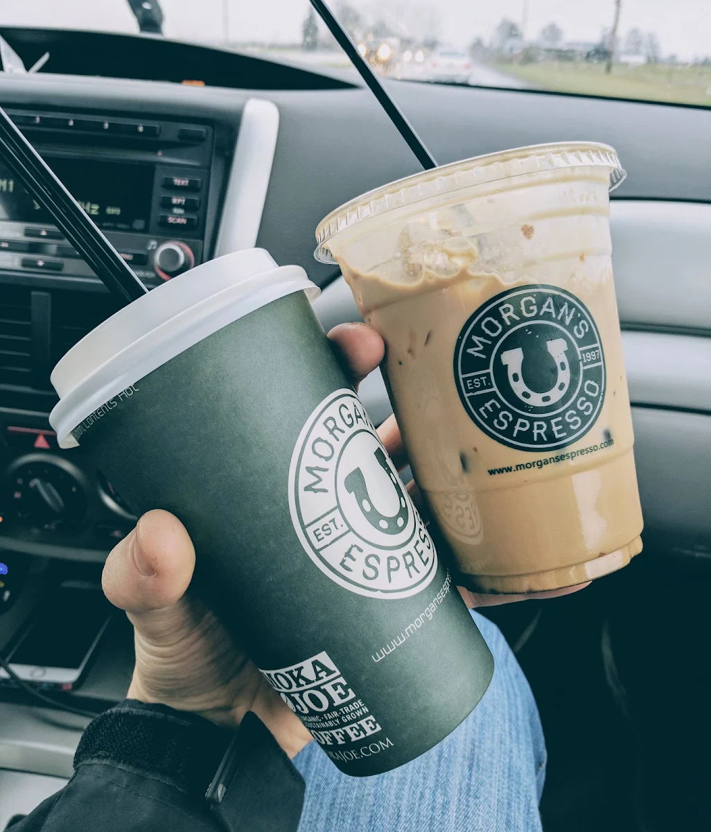 Iced White Chocolate Americano