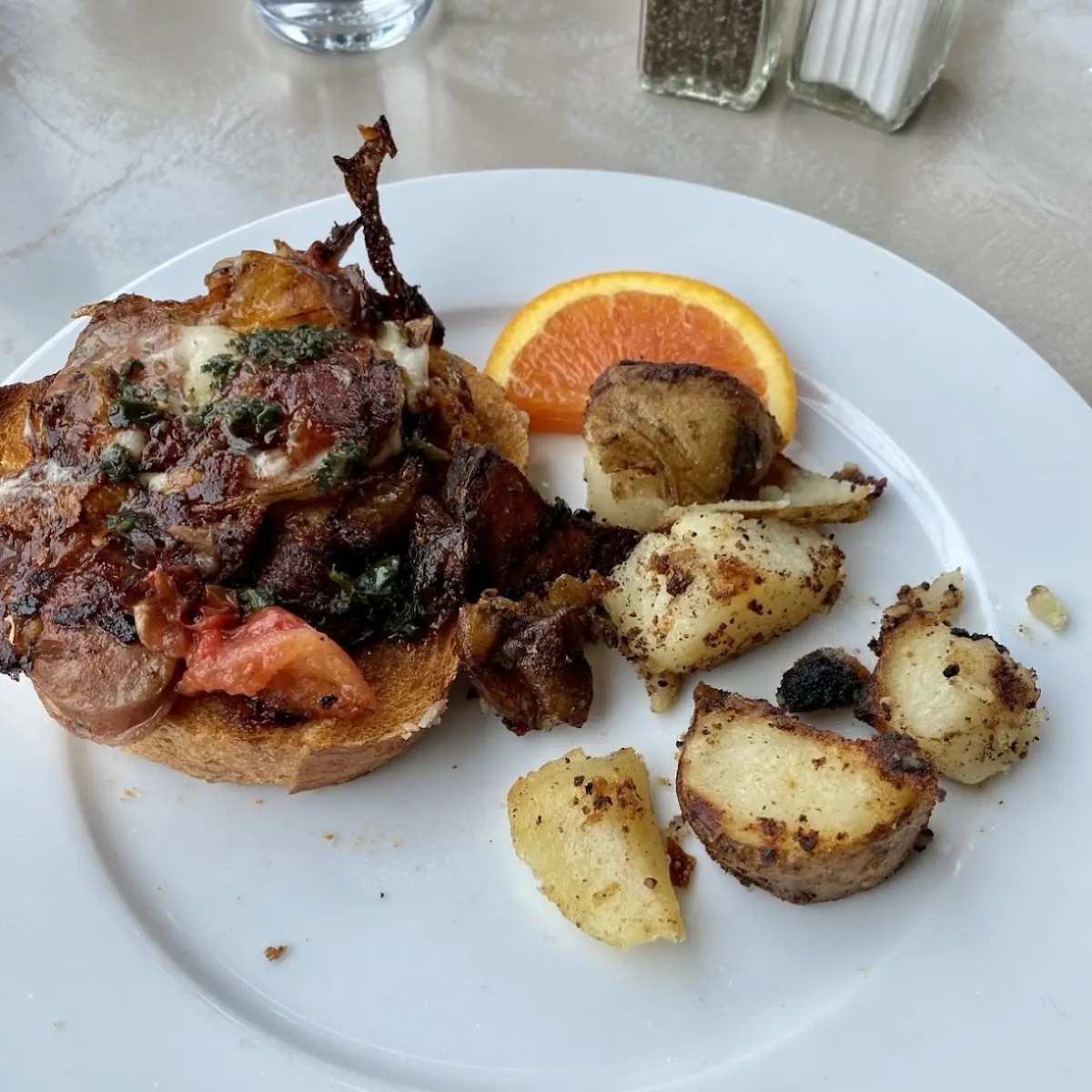 Open Faced Sandwich