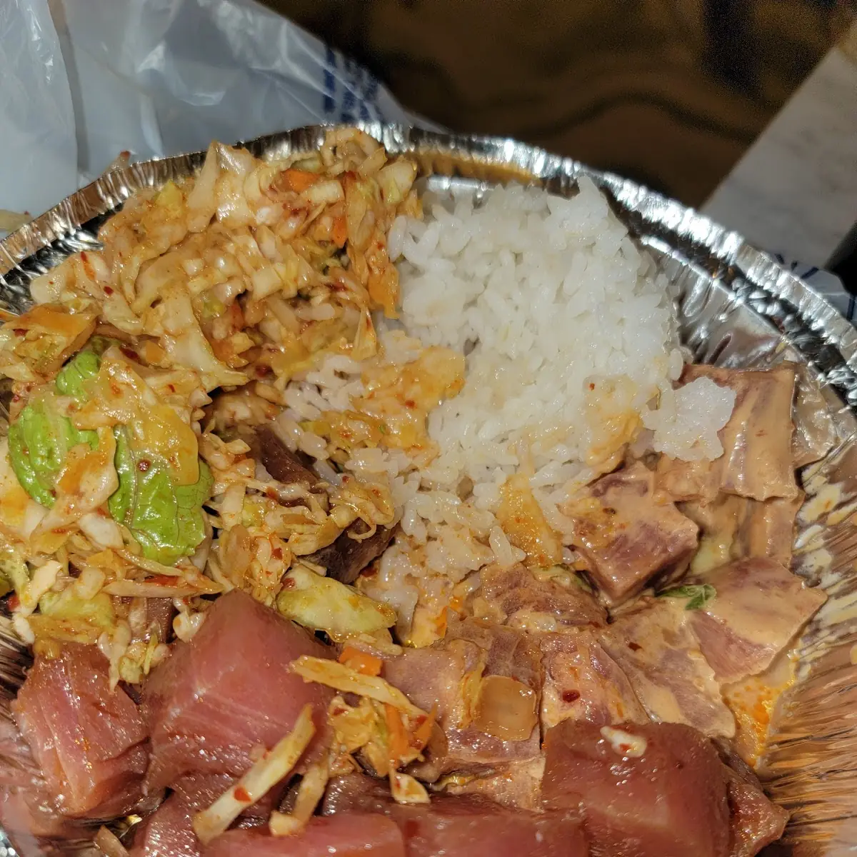 Poke Bowl Both Flavors