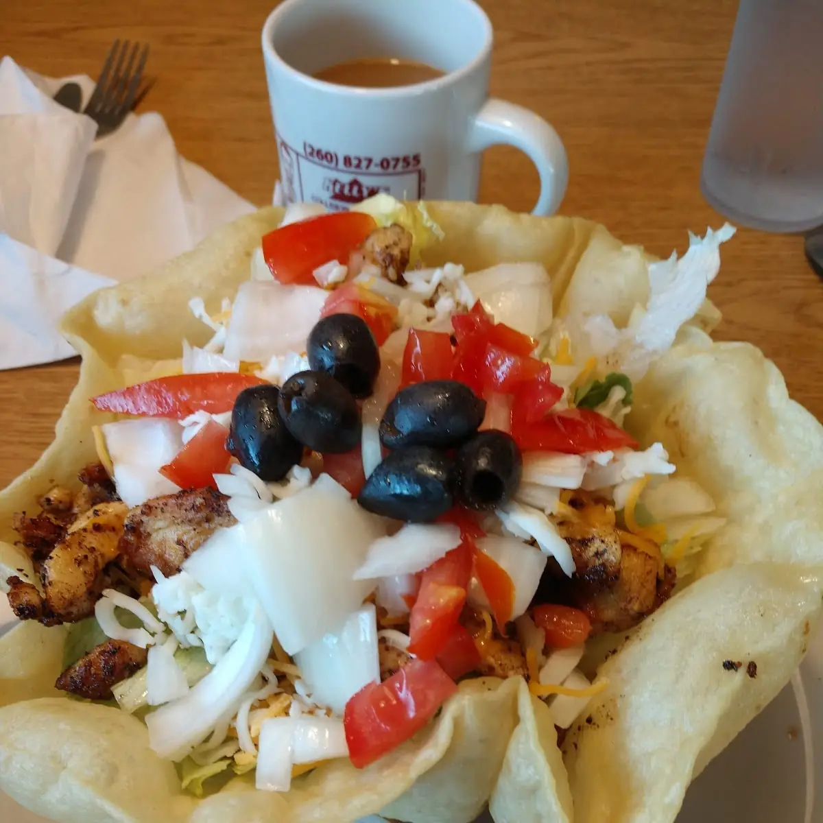 Chicken Taco Salad