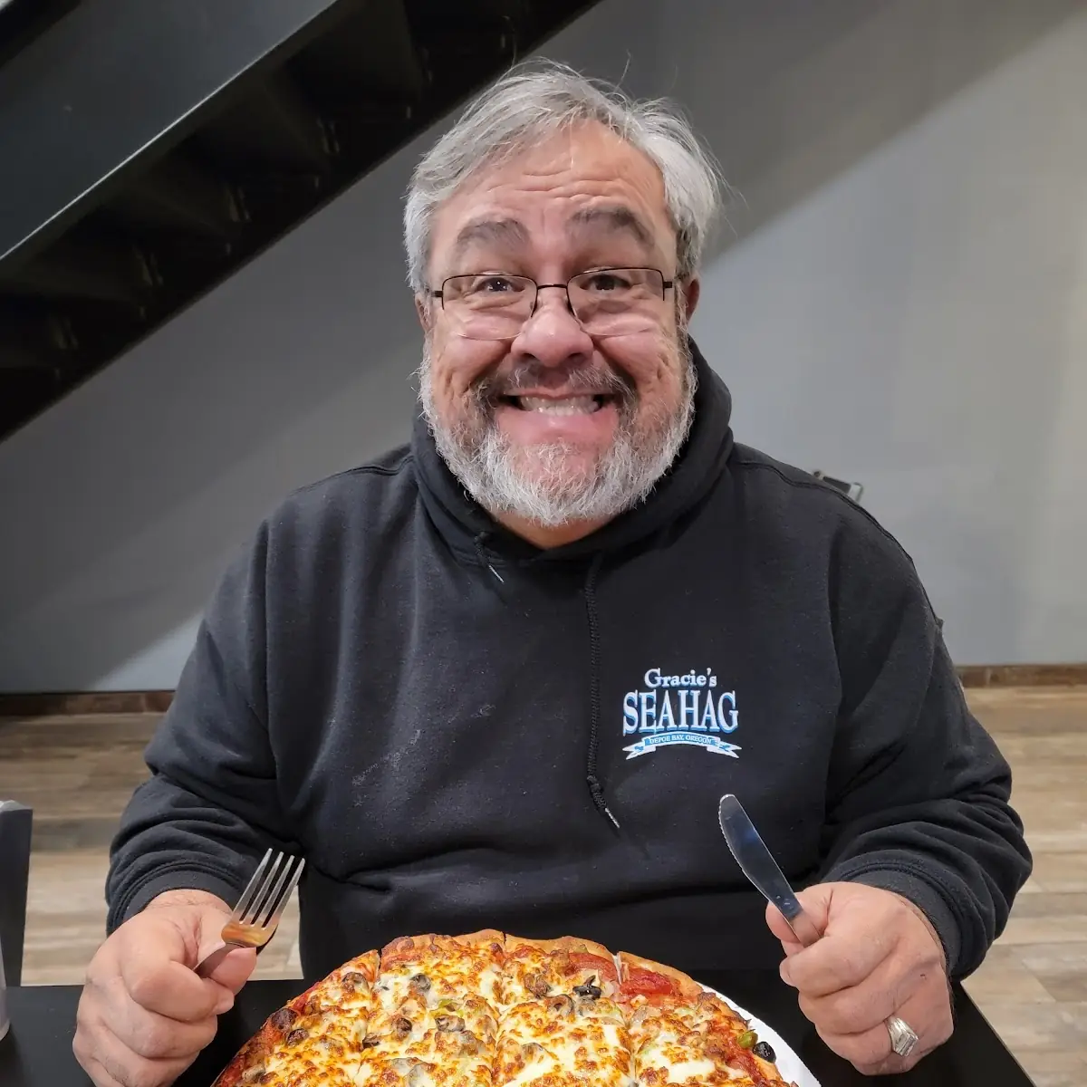 Supreme Pizza with Extra Mushrooms
