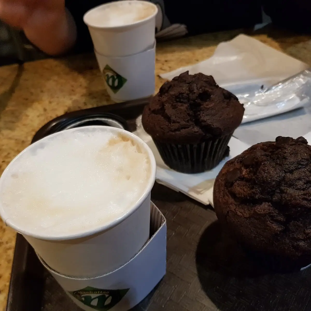 Muffin Chocolat Café