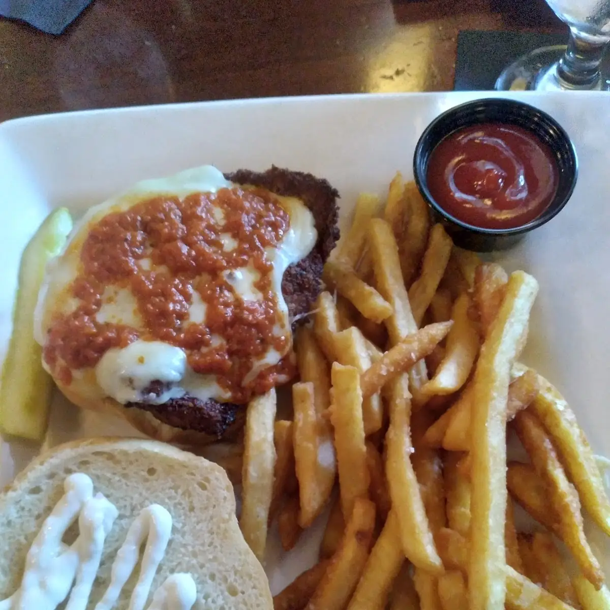 Parmesan Chicken Sandwich