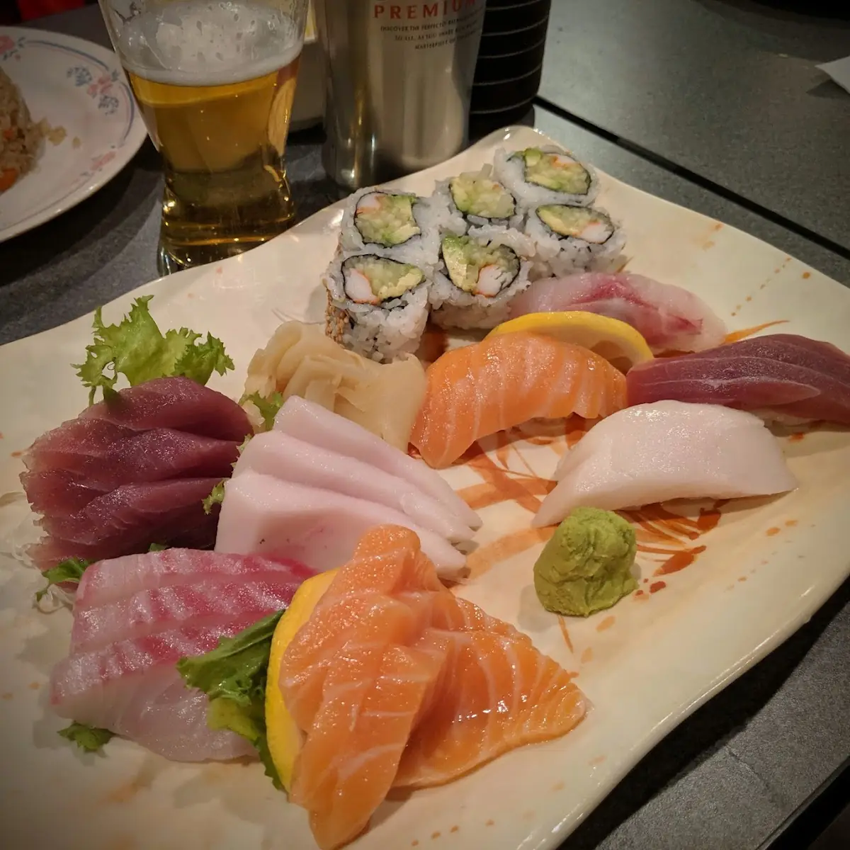 Sushi and Sashimi Combo