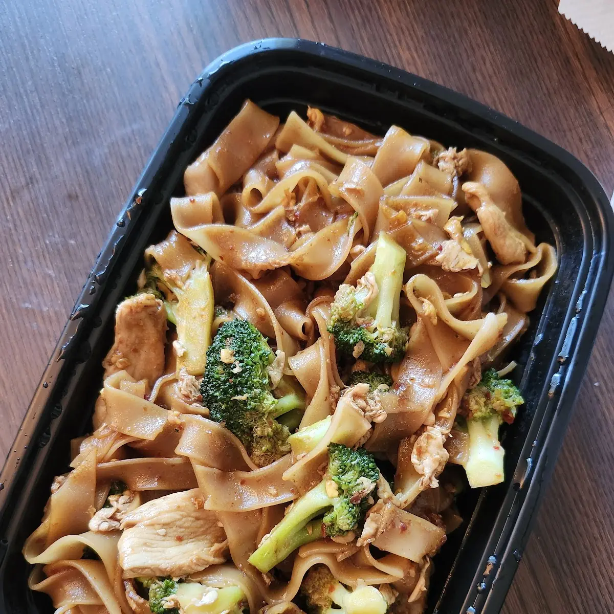 Chicken Pad See EW Noodles
