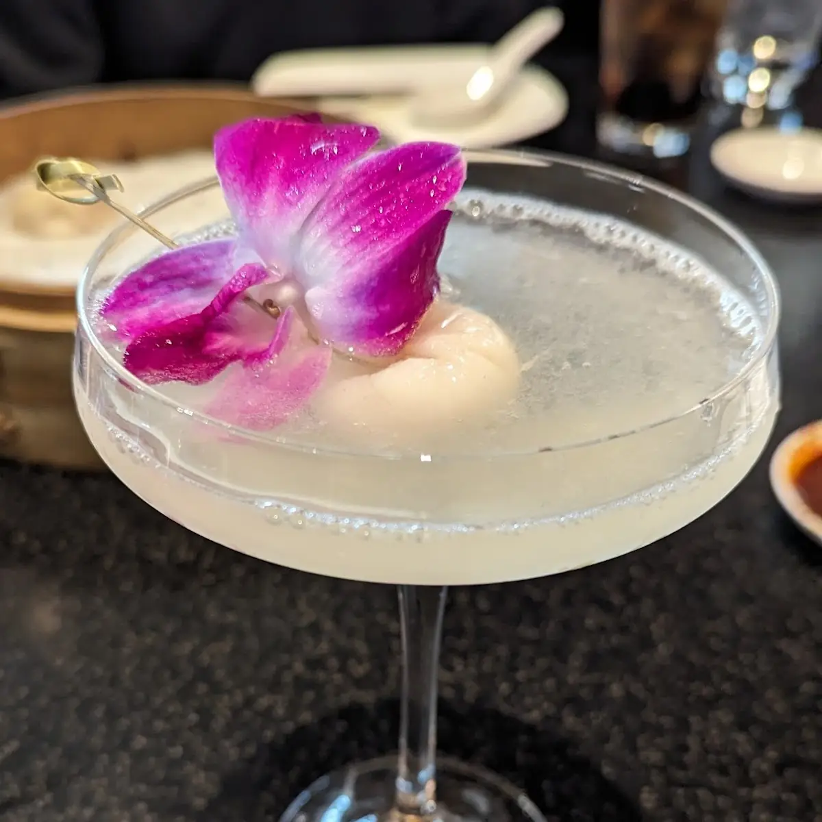 Peach Lychee Martini