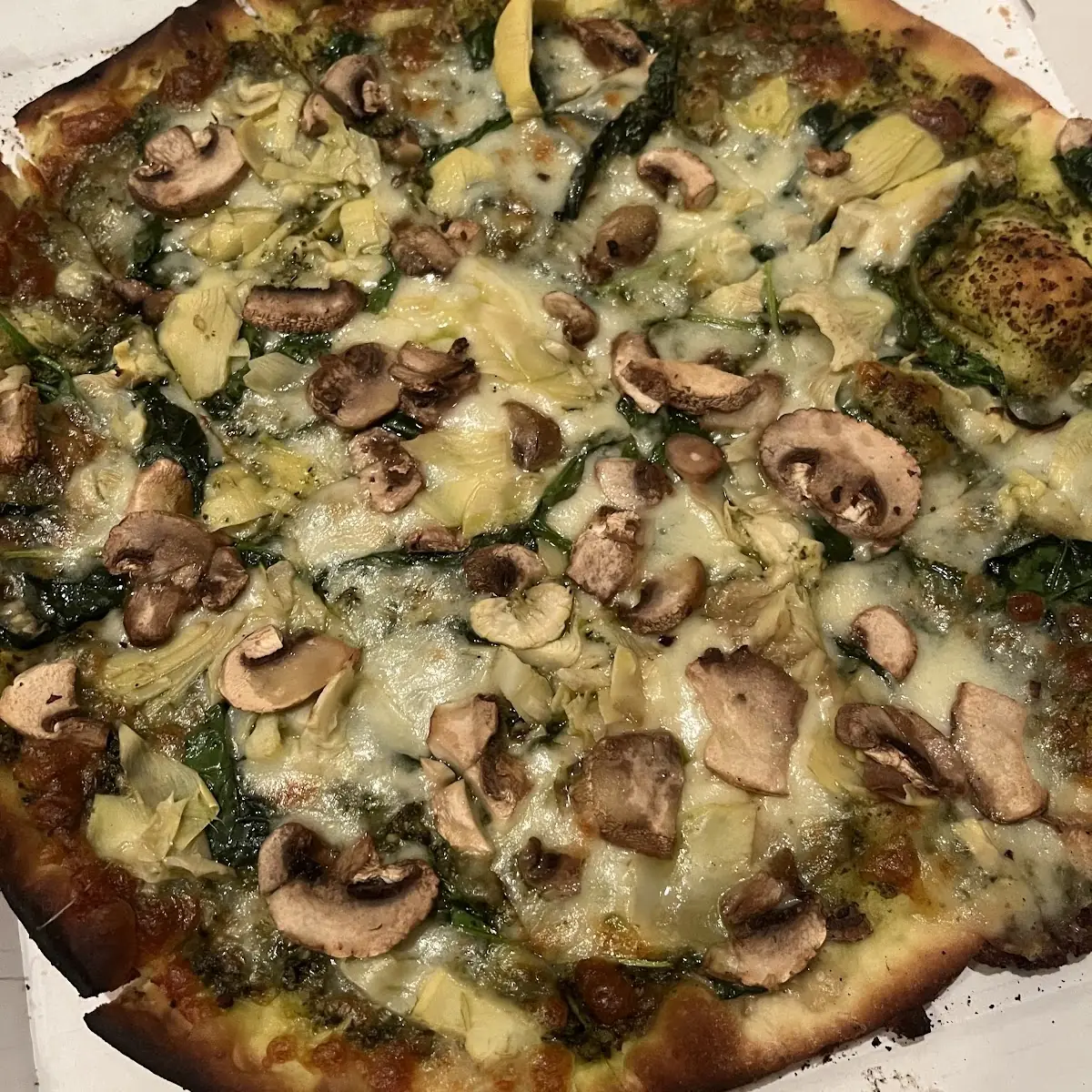 Pesto Veggie Pizza