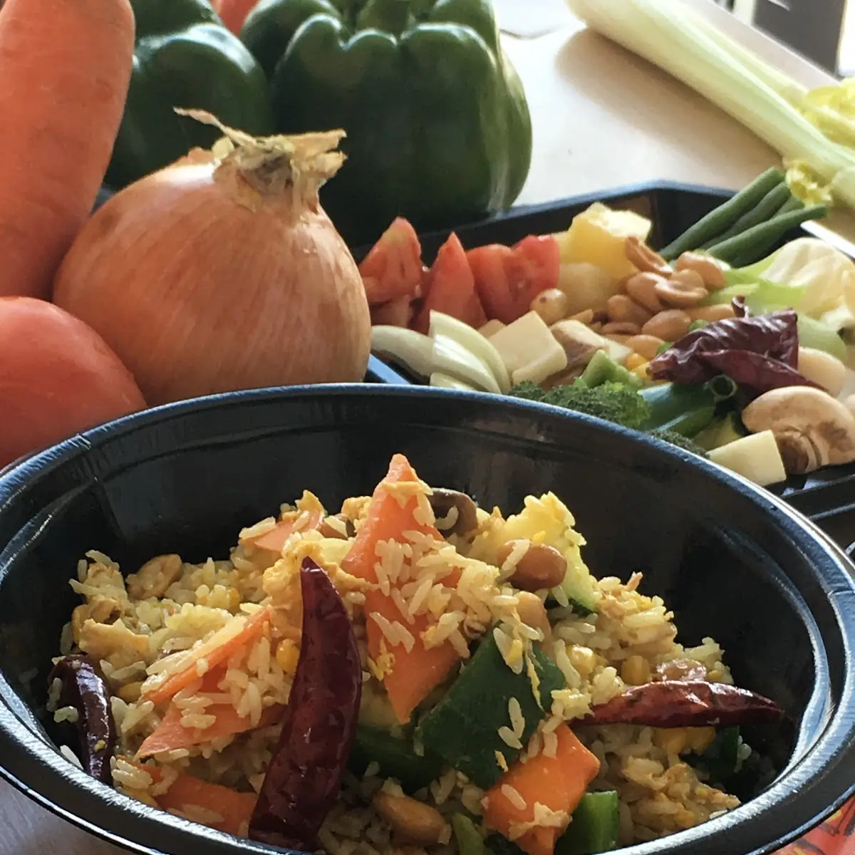 Vegetable Fried Rice Bowl