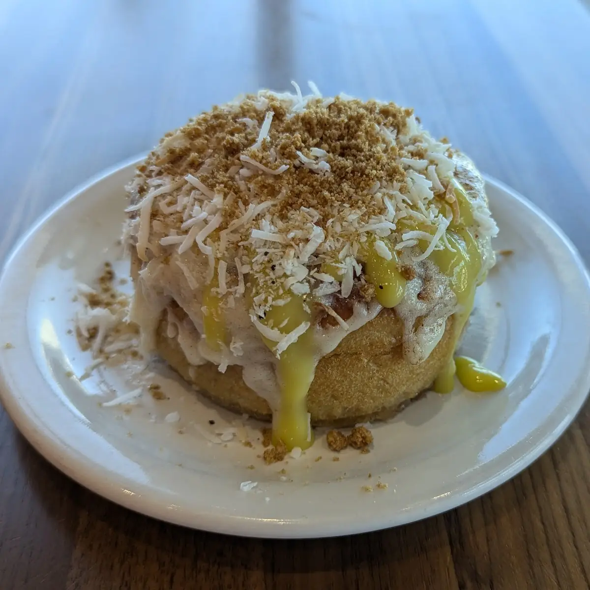 Key Lime Pie Cinnamon Roll