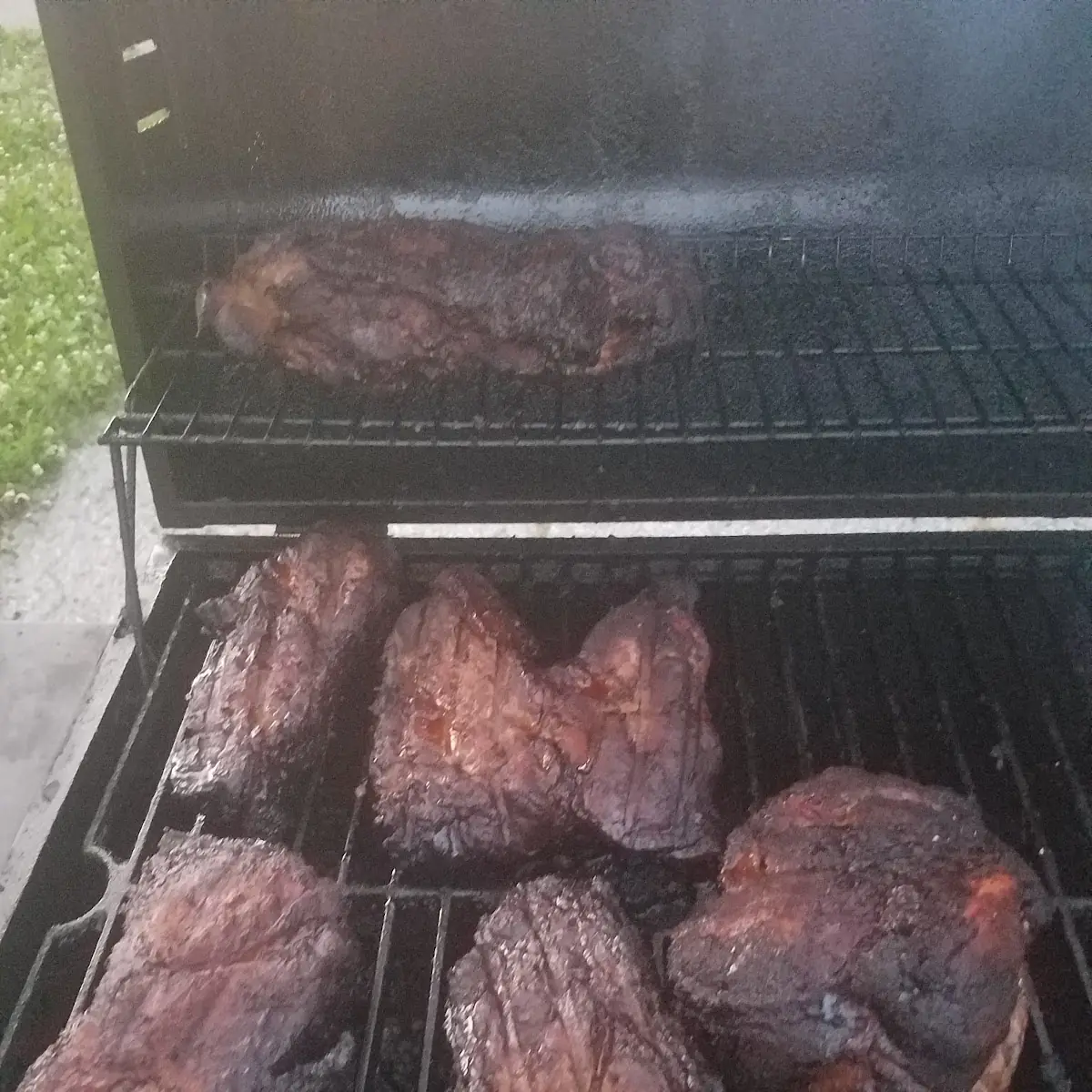 Smoked Pork Waiting to Be Pulled Pork