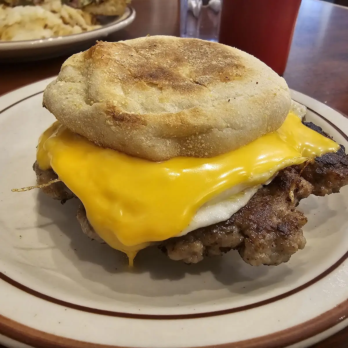 mc Bev Sandwich w Sausage
