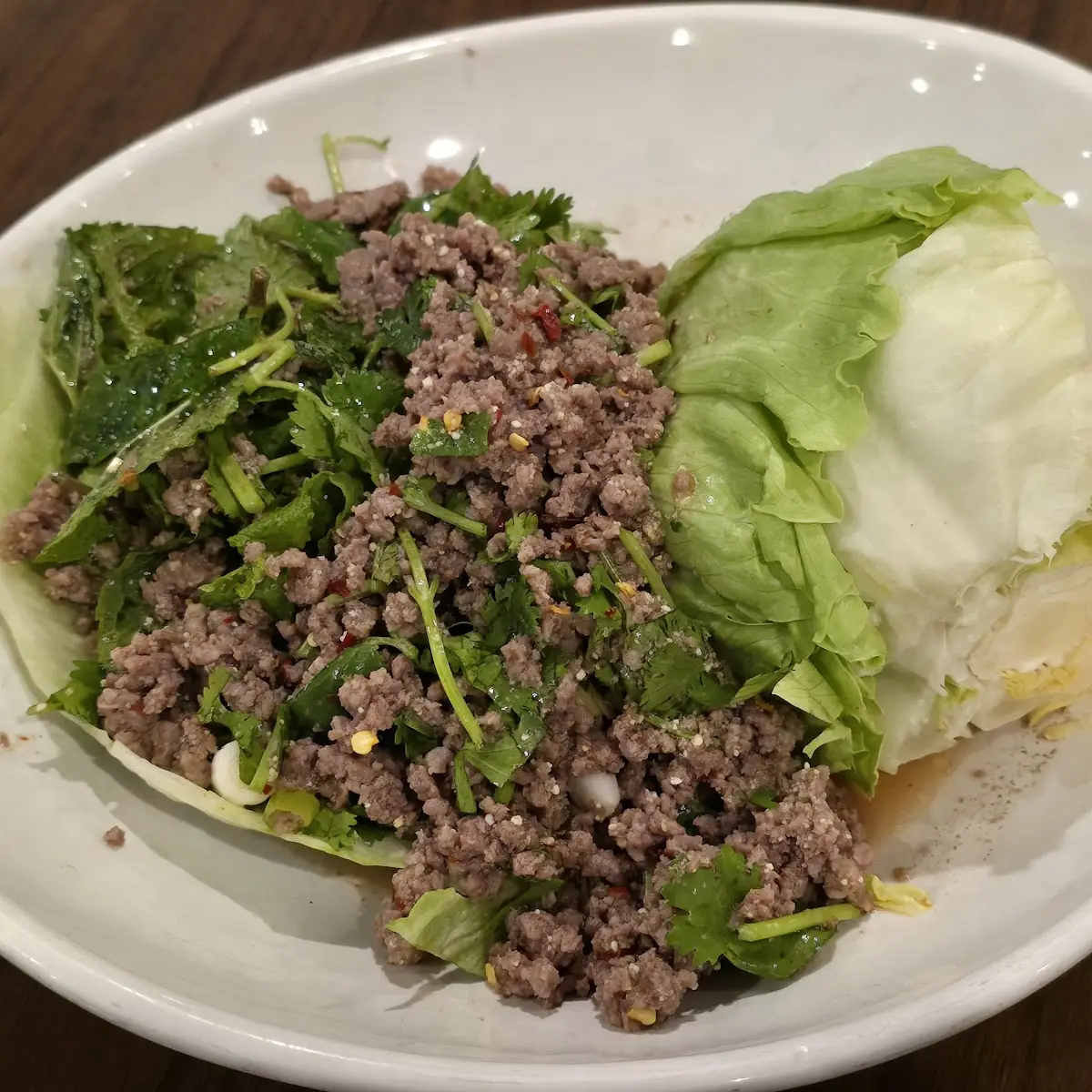 Beef Lettuce Wrap